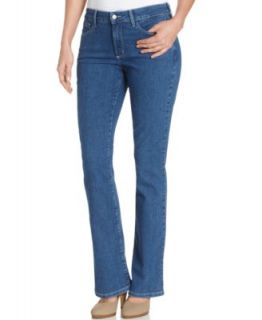 NYDJ Petite Barbara Bootcut Jeans, Dark Enzyme Wash   Jeans   Women