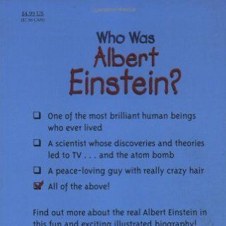 Who Was Albert Einstein? Jess Brallier, Robert Andrew Parker, Nancy Harrison 9780448424965 Books