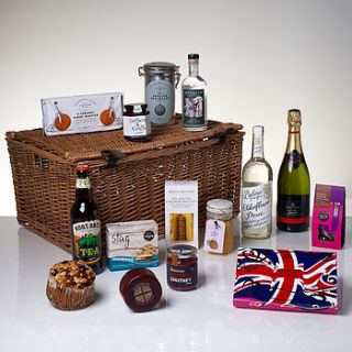 the ultimate british selection gift hamper by whisk hampers