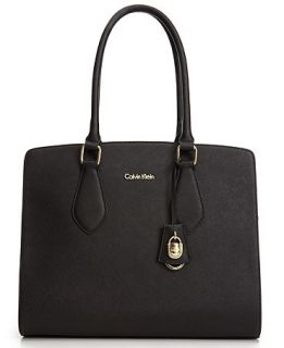 Calvin Klein Modena Saffiano Tote   Handbags & Accessories