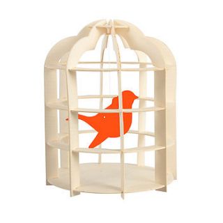 paper birdcage mobile by lime lace