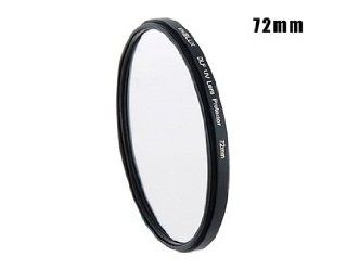 Emolux Professional Ultra slim 72mm Ultraviolet DLP UV Lens Protector (Black)  Binocular Filters  Camera & Photo