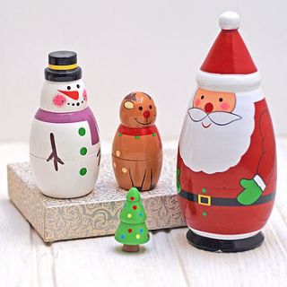 babushka santa set by drift living