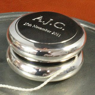 silver yoyo by hersey silversmiths