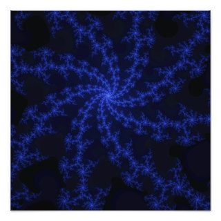Blue Galaxy   fractal design Photograph