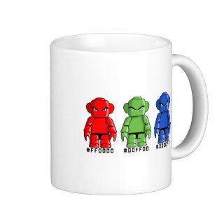 R, G and B Coffee Mugs