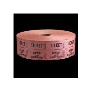 50/50 Double Raflle Tickets   Pink   2000 Tickets Toys & Games