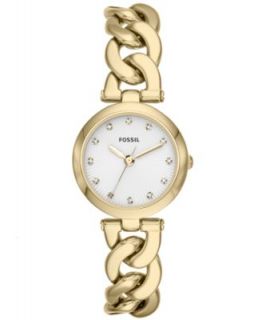 Fossil Womens Georgia Tortoise Acetate Bangle Bracelet Watch 32mm ES3295   Watches   Jewelry & Watches