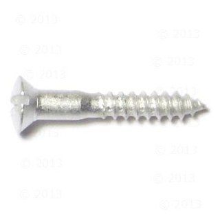 4 x 3/4 Slotted Oval Wood Screw (30 pieces)