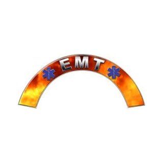 EMT Real Fire Firefighter Fire Helmet Arcs / Rocker Decals Reflective Automotive
