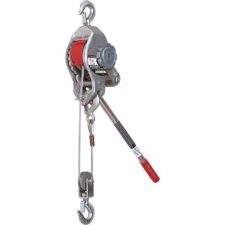 Ingersoll Rand Wire Rope Puller — 1700/3400-Lb. Capacity, 1/4in. Load Chain Diameter, Model# C400H  Rope   Pulley Hoists