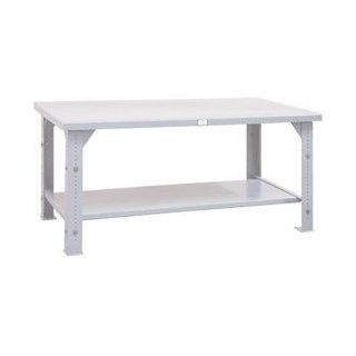 60 X 36 Stainless Steel Unit Adjustable Leg Work Table   Workbenches  