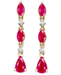 Le Vian Multistone Dangle Earrings in 14k Rose Gold   Earrings   Jewelry & Watches