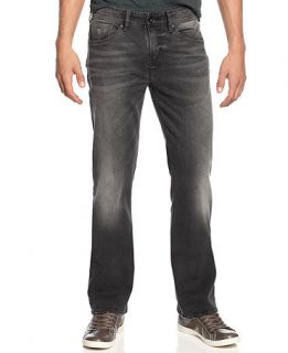 GUESS Erosion Grey Relaxed Jeans   Jeans   Men