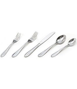 Hampton Silversmiths 65 Piece Set Complete Service for Eight Includes Extras Flatware Sets Kitchen & Dining