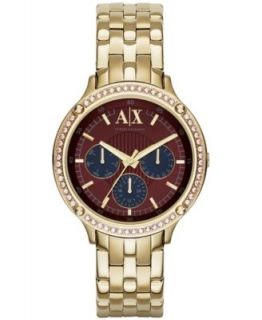 AX Armani Exchange Watch, Womens Stainless Steel Bracelet 40mm AX4254   Watches   Jewelry & Watches