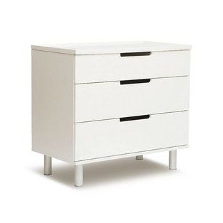 Oeuf Classic Collection Dresser   White  Changing Tables  Baby