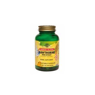 Solgar SFP Hawthorne Berry Herb Extract Vegetable Capsules, 60 V Caps (Pack of 3) Health & Personal Care