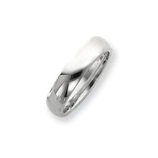 Sterling Silver 6mm Comfort Fit Band Rings Jewelry