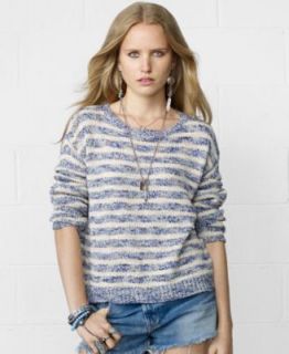 Denim & Supply Ralph Lauren Sweater, Long Sleeve American Flag Cardigan   Sweaters   Women