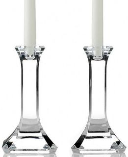Orrefors Regina 7.5 Medium Candlestick Pair   Candles & Home Fragrance   For The Home