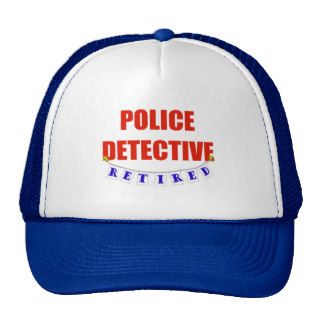 RETIRED POLICE DETECTIVE HAT