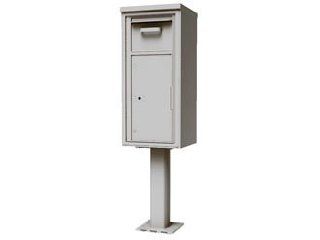 Free Standing Pedestal Mailboxes with 1 Drop Down Door  Suggestion Boxes 