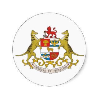 (Coat of arms)Tasmania Sticker