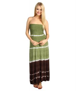 Lucky Brand Summer Lovin Tube Dress Skirt Green Tea