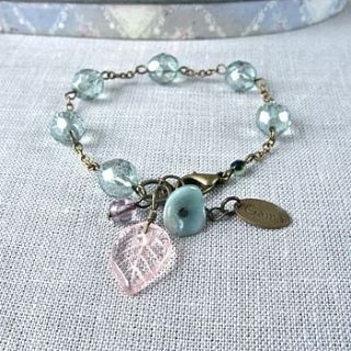 vintage style pansy blossom bracelet by gama