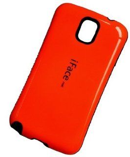 Yiyigate Orange Iface Ultra Shock Absorb Protective Skin Case Cover for Samsung Galaxy Note 3 III N9000 with Free Screen Protector Cell Phones & Accessories
