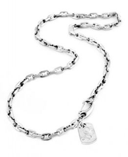 Simmons Jewelry Co. Stainless Steel Mini Razor Link Chain   Necklaces   Jewelry & Watches