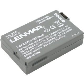 Lenmar LIC214 Replacement for Canon BP 214, BP 208  Camcorder Batteries  Camera & Photo