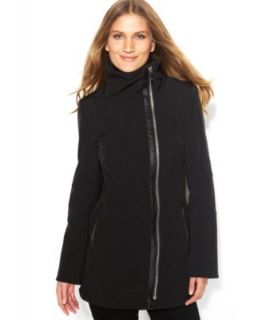 Calvin Klein Mixed Media Quilted Puffer Coat   Coats   Women