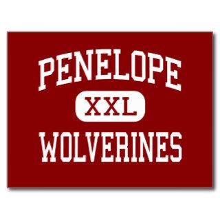 Penelope   Wolverines   High   Penelope Texas Post Cards