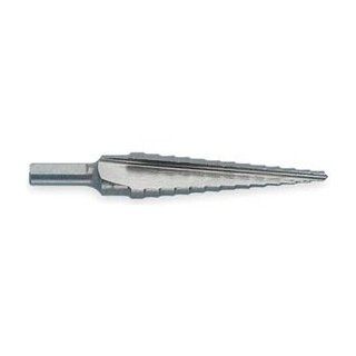 Step Drill Bit, 13 Hole, 1/8 In Thick Step