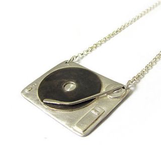 chief cougars 1210s silver turntable necklace by bug