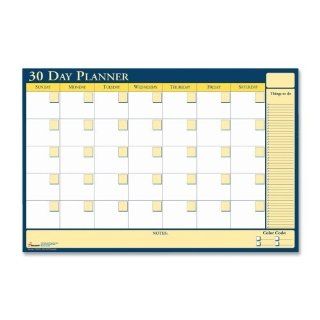 SKILCRAFT 7520 01 207 4057 30 Day Erasable Non Dated Flexible Planner (Pack of 6)  Planning Pads 