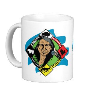 Native American Medicine Wheel Coffee Mugs