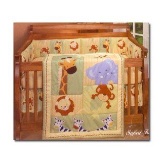 NoJo Little Bedding Safari Crib Bedding 4-pc. Set  Baby