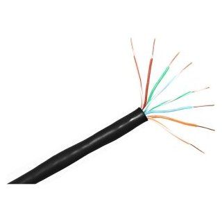 ClearLinks 1000FT Cat. 6 550MHZ Stranded Black Bulk Cable (C6 207 4P BK)   Computers & Accessories