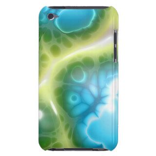 Jelly Blue Green Barely There iPod Covers