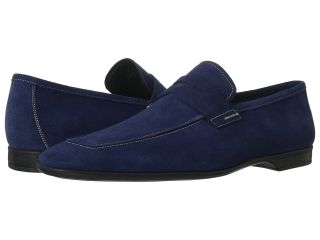 Magnanni Rocco Mens Plain Toe Shoes (Navy)