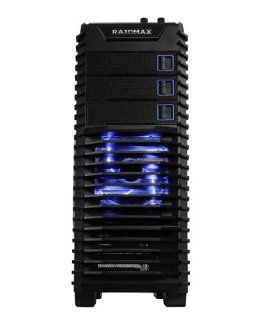 Raidmax Orion No Power Supply ATX Mid Tower Case (Black) ATX 809B Computers & Accessories