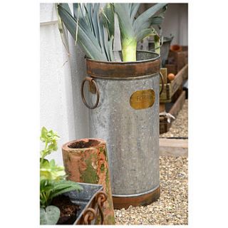 ryston vintage style galvanised container by foras