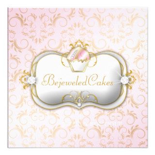 311 Ciao Bella Bejeweled Cakes  Gift Certificate Custom Announcements