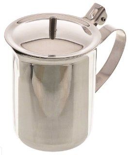 Browne Foodservice S202 Stainless Steel Economy Tea Pot/Creamer, 10 Ounce Kitchen & Dining