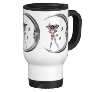 Fairy Moon Cup Coffee Mugs