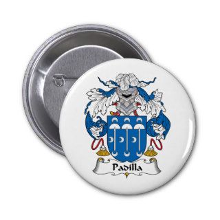 Padilla Family Crest Pin