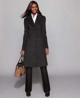 Jones New York Coat, Classic Wool Blend Walker   Coats   Women